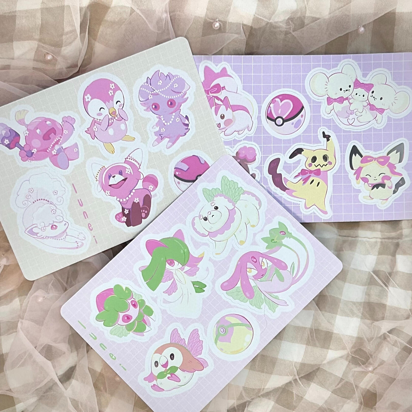 Poke Sticker Sheets