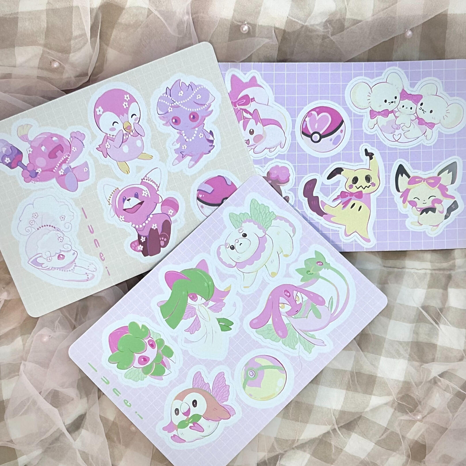 Poke Sticker Sheets